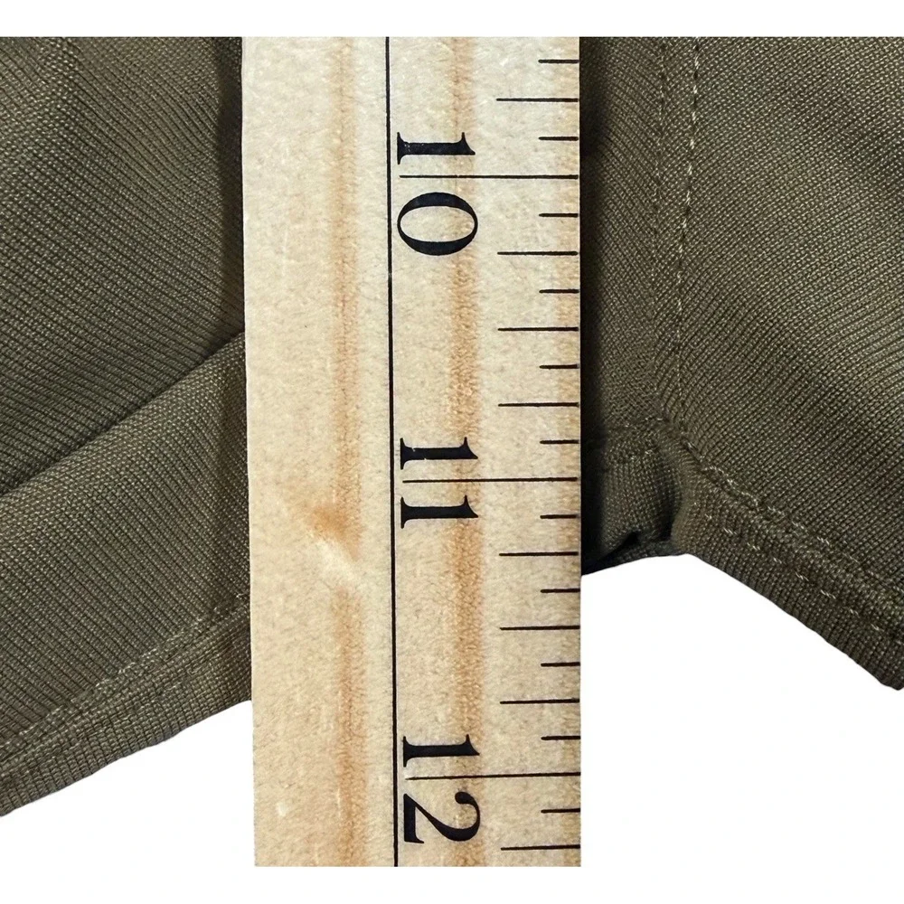 LULULEMON 34x28 Pants Mens Olive Brown ABC Stretch Tech Chino Pants LM5AEVS